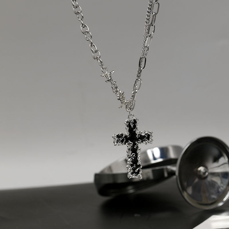 Vintage Cross Pendant Necklace For Women – Jewelry Gift Ideas — 1