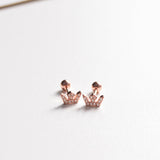 Crown Zircon Stud Earrings – Holiday Gift Ideas — 7