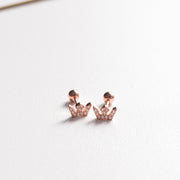 Crown Zircon Stud Earrings – Holiday Gift Ideas — 7
