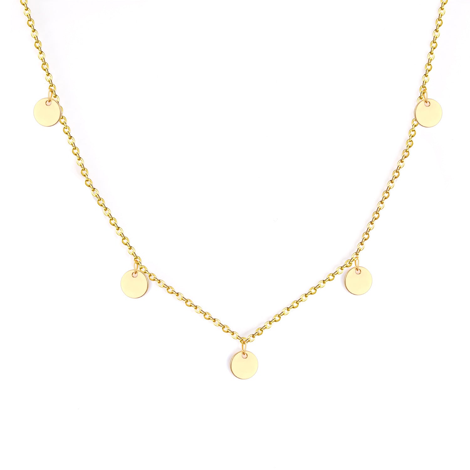 Women's Necklace Gold Steel Two Color Optional – Jewelry Gift Ideas — 1