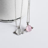 S925 Sterling Silver Angel Opal Pendant Necklace – Jewelry Gift Ideas — 2