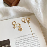 Temperament Eight-pointed Star Set Earrings Female Ear – Gifts for Her — 2