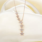 Seven Star Necklace Gypsophila Clavicle Chain – Jewelry Gift Ideas — 4