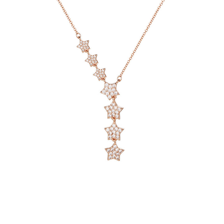 Seven Star Necklace Gypsophila Clavicle Chain – Jewelry Gift Ideas — 1