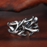 Men And Women Punk Ring Retro Hollow Design Creative – Gifts for Her — 3