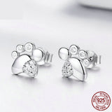 Creative Cute Feet With Diamond Earrings – Useful Gifts — 2