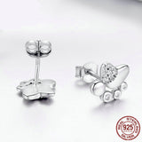 Creative Cute Feet With Diamond Earrings – Useful Gifts — 4