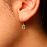 Women's Stainless Steel 26 Letter Earrings – Gifts for Her — 4