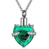 Stainless Steel Birthday Stone Urn Necklace Love – Jewelry Gift Ideas — 5