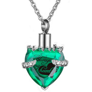 Stainless Steel Birthday Stone Urn Necklace Love – Jewelry Gift Ideas — 5