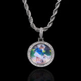 Hip-Hop Accessories Custom Memory Photo Necklace – Jewelry Gift Ideas — 1