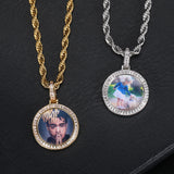 Hip-Hop Accessories Custom Memory Photo Necklace – Jewelry Gift Ideas — 3