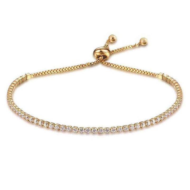 Micro-Inlaid Zircon Bracelet Adjustable Hand – Jewelry Gift Ideas — 1