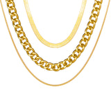 Multi-Layer Thick Chain Three-Layer Clavicle – Jewelry Gift Ideas — 1