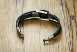 Road Mother Road Leather Bracelet Alloy Punk – Jewelry Gift Ideas — 4