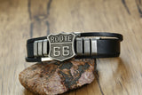 Road Mother Road Leather Bracelet Alloy Punk – Jewelry Gift Ideas — 3