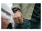 Alloy Viking Triangle Ring Retro Hammer Retro – Jewelry Gift Ideas — 8