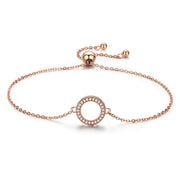 Simple And Simple Lady's Plain Silver Bracelet – Jewelry Gift Ideas — 3