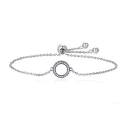 Simple And Simple Lady's Plain Silver Bracelet – Jewelry Gift Ideas — 1