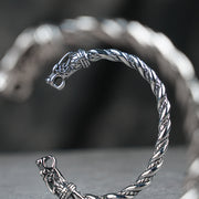 Bracelet Titanium Steel Domineering Retro Wolf – Jewelry Gift Ideas — 4