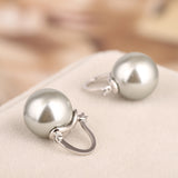 Fashion Explosion Single Pearl Ear Hoop Earring – Jewelry Gift Ideas — 1