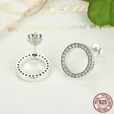 S925 Vintage Round Earrings In Sterling Silver – Everyday Gifts — 5