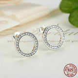 S925 Vintage Round Earrings In Sterling Silver – Everyday Gifts — 2