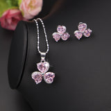 Clover Zircon Jewelry Set Women's Diamond Jewelry – Jewelry Gift Ideas — 6