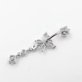 Zircon Butterfly Horse Eye Belly Button Nail – Beauty Gifts — 4