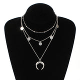 Women's Disc Pendant Multi-Layer Round Bead – Jewelry Gift Ideas — 5