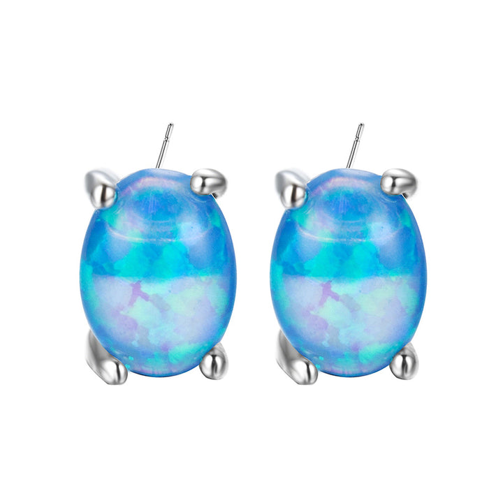 Earrings Studs Inlaid Zircon European And American – Stylish Gifts — 1