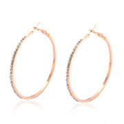 Street Style Exaggerated Geometric Diamond Earrings – Stylish Gifts — 1