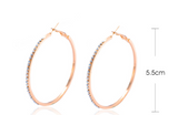 Street Style Exaggerated Geometric Diamond Earrings – Stylish Gifts — 8
