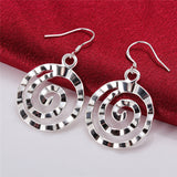 Round Earrings Threaded Earrings – Practical Gifts — 1