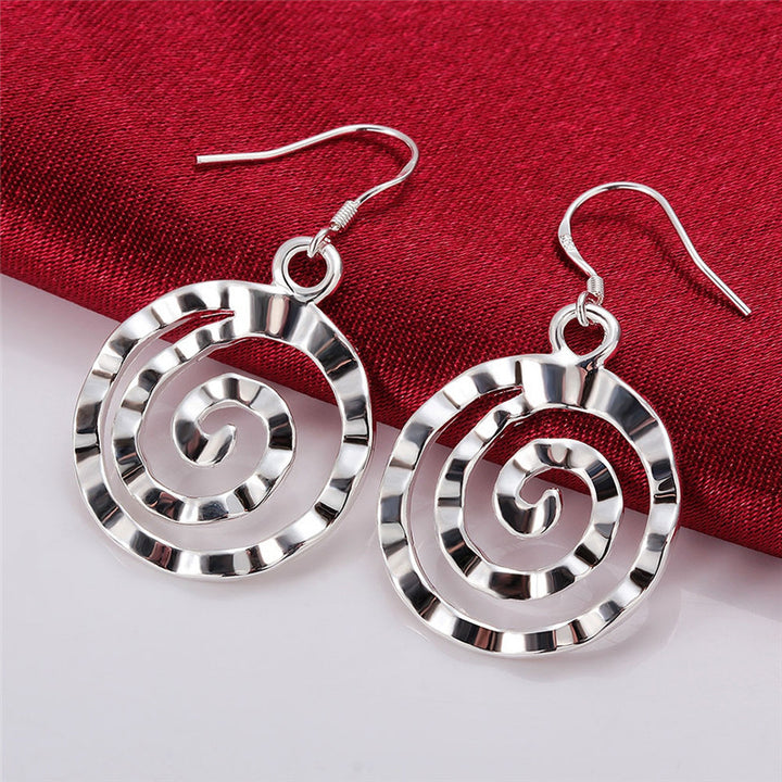 Round Earrings Threaded Earrings – Practical Gifts — 1