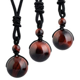 Hand-Woven Natural Stone Crystal Bead Necklace – Jewelry Gift Ideas — 14