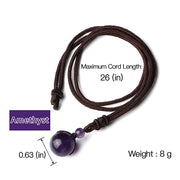 Hand-Woven Natural Stone Crystal Bead Necklace – Jewelry Gift Ideas — 12