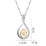 Korean Version Of Micro-Inlaid Zircon Drop-Shaped – Jewelry Gift Ideas — 3