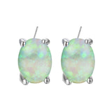 Opal Earrings Earrings With Zircon – Everyday Gifts — 5