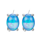 Opal Earrings Earrings With Zircon – Everyday Gifts — 2