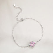 Small Fresh Zircon Four-Leaf Clover Necklace – Jewelry Gift Ideas — 4
