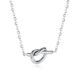 Women's Stainless Steel Knotted Rose Gold-plated – Jewelry Gift Ideas — 1