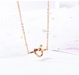Women's Stainless Steel Knotted Rose Gold-plated – Jewelry Gift Ideas — 2