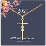 Number Necklace Golden Year Necklace Clavicle – Jewelry Gift Ideas — 1