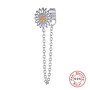 Single Tassel Earrings S925 Sterling Silver Lady's Ear – Stylish Gifts — 11