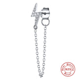 Single Tassel Earrings S925 Sterling Silver Lady's Ear – Stylish Gifts — 10