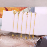 Single Tassel Earrings S925 Sterling Silver Lady's Ear – Stylish Gifts — 3