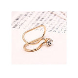 Fashion Jewelry Pearl Stud U-Shaped Clip Without Ear – Stylish Gifts — 13