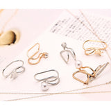 Fashion Jewelry Pearl Stud U-Shaped Clip Without Ear – Stylish Gifts — 3