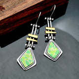 Women's Long Earrings With Turquoise High-End Earrings – Gifts for Her — 4